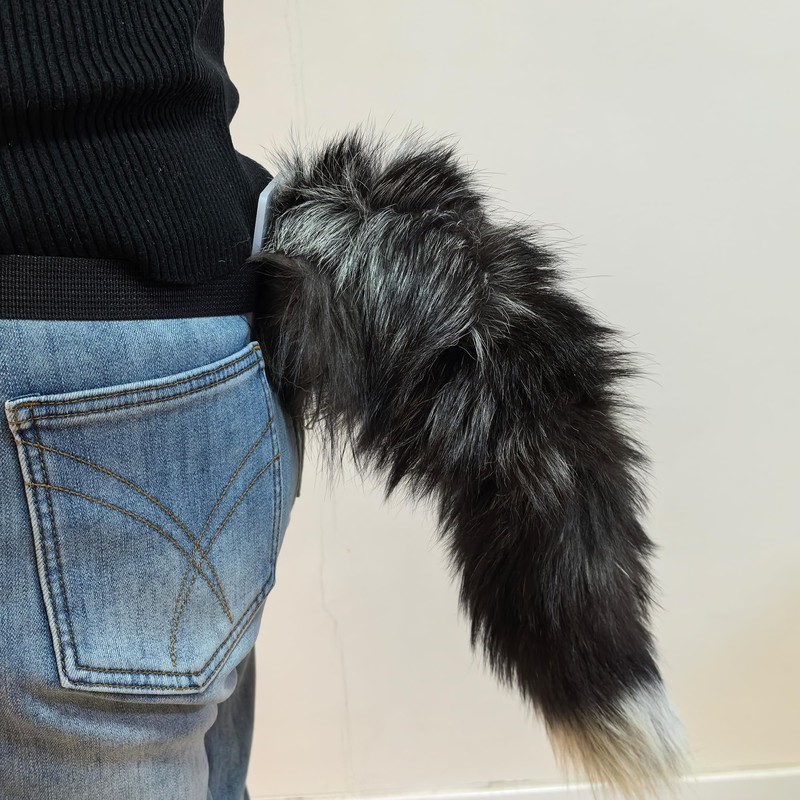 [SCLMRO] Electric Foxtail Cosplay Faux Fur with Remote Control Cosplay