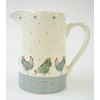 Gisela Graham Hen Sweet Hen Medium ceramic Jug