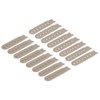 QUARKZMAN 8 Pairs Snapback Strap Cover, 7 Holes Plastic Adjustable