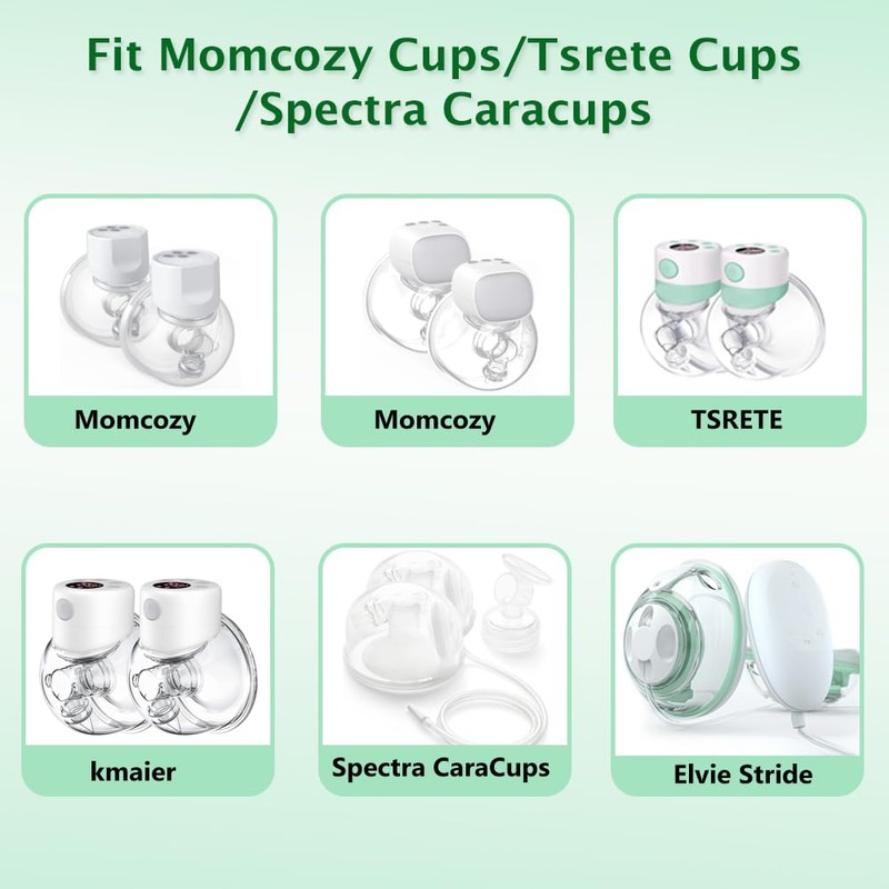 2pc Duckbill Valves Compatible with Elvie Stride Pump Replacement Parts,for