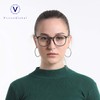 VisionGlobal Blue Light Blocking Glasses for Women/Men, Anti Eyestrain, Stylish