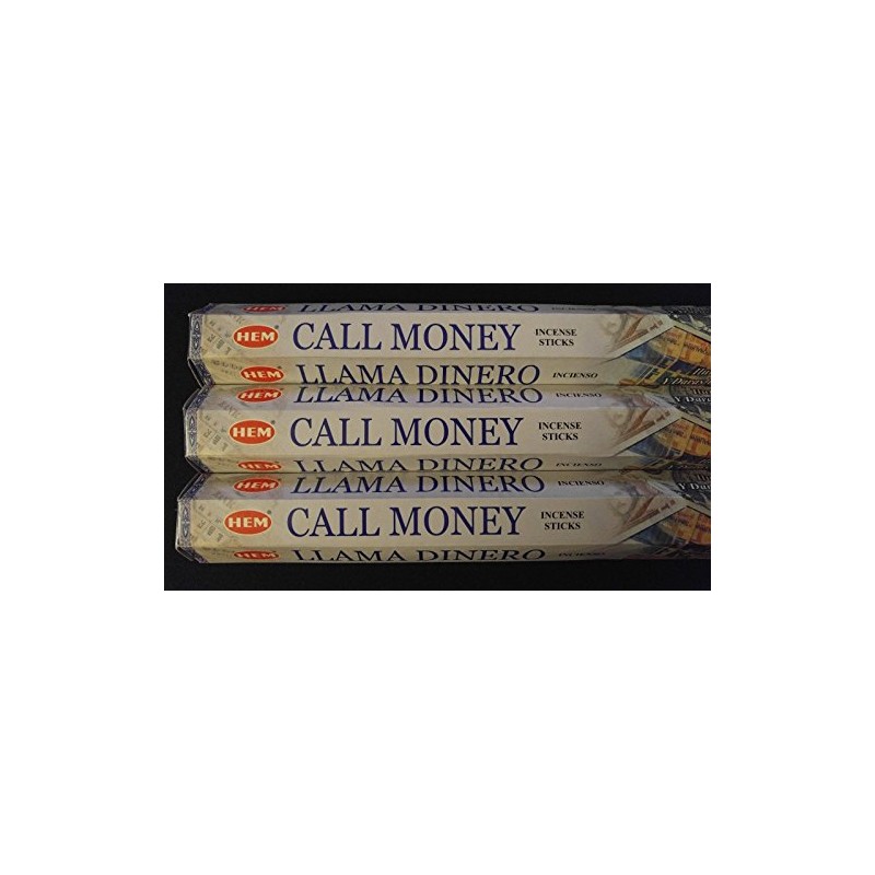 Call Money 3 Boxes of 20 = 60 Hem Incense