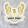 Eagle Scout Decorative Refrigerator Magnet, 20 Mil Thick, 4 x