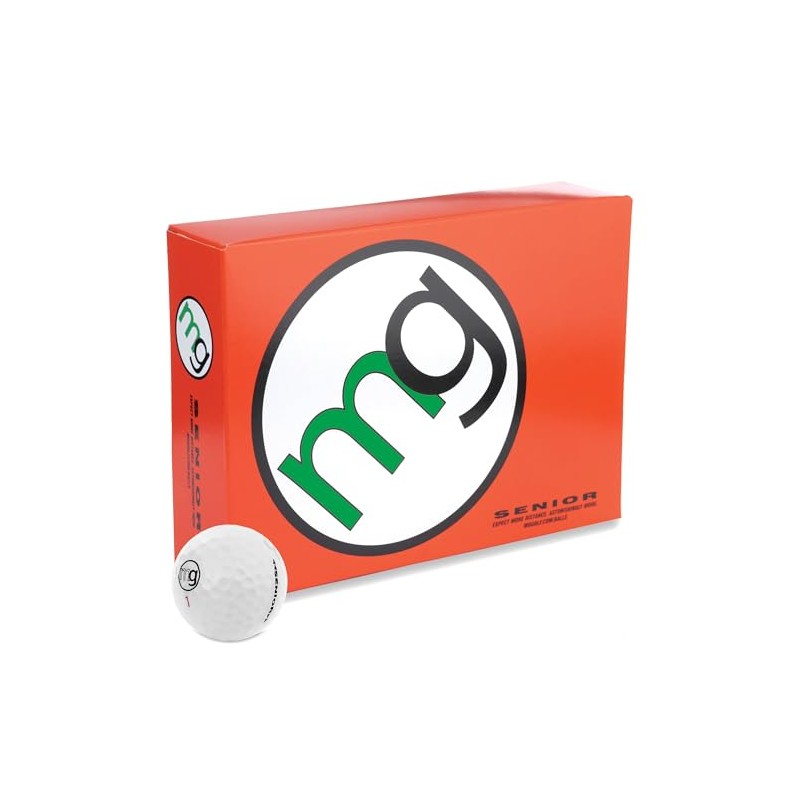 MG Golf Balls Senior Longest with Speed, Distance, & Maximum