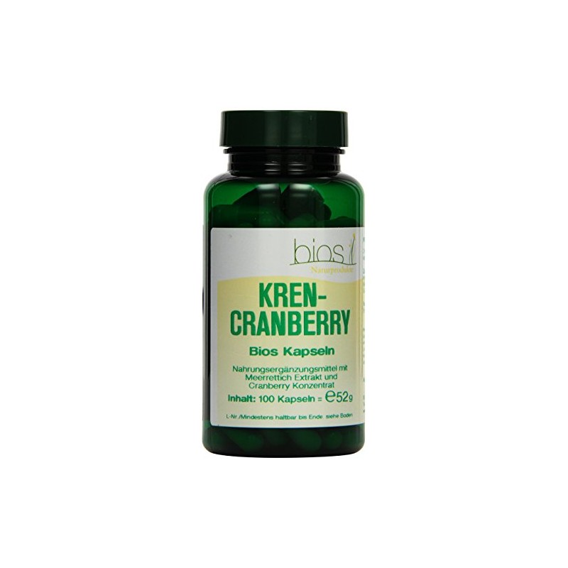 Bios Kren-Cranberry 100 Capsules 52 g