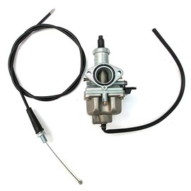Amhousejoy New Carburetor Carburetor Carb Fit for Honda XR100 1981-2004, XR100R 1985-2003, CRF100F 2004-2007 Carb with Throttle Cable