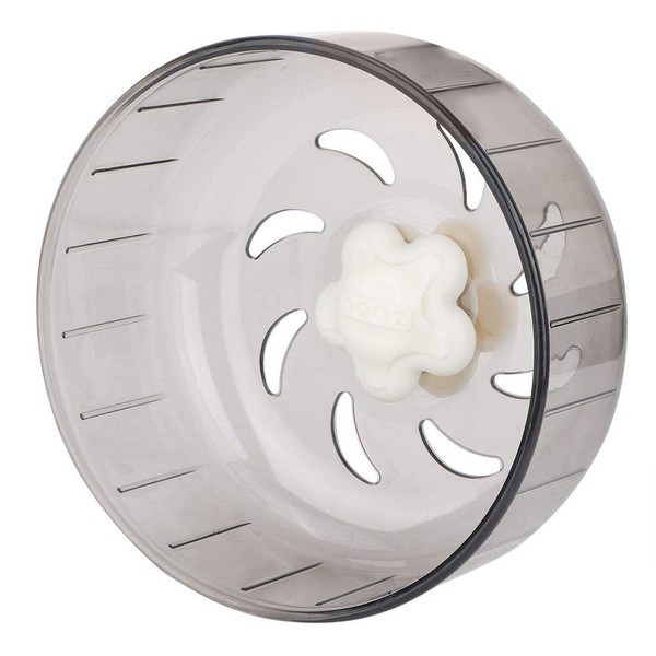 Pet Hamster Running Wheel, 13cm Transparent Plastic Mute Treadmill Wheel