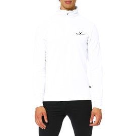 Black Crevice Skirolli, Maglia, Uomo, bianco / nero, XXL