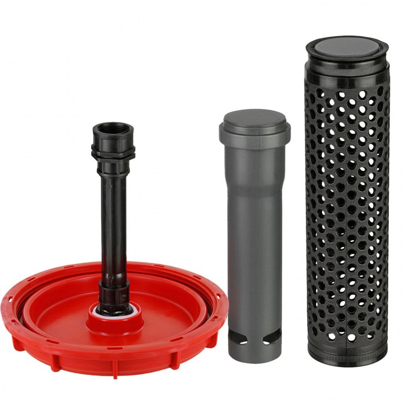 REKUBIK IBC Lid Bell Siphon Bell Siphon for Kubikgarden Size