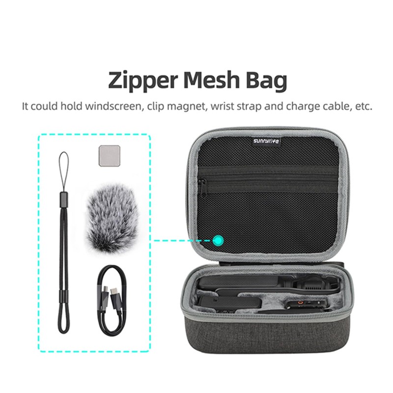 LICHIFIT Portable Storage Bag for DJI Osmo Pocket 3 Camera