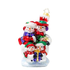 Christopher Radko Frosty Family Fun City Lights Exclusive