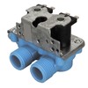 Water Inlet Valve Blue Double Head PP Washer Water Inlet