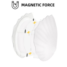 LED Pool Lights for Above Ground Pool Magnetic, 120V RGB Color Changing with 33ft Cord, IP68 Waterproof, Magnetic Pool Wall Light with Remote Control (120V-RGB+White)