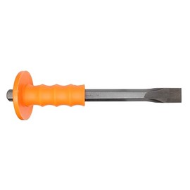 Mayhew Select 12405 1-by-12-Inch Handguarded Cold Chisel , Black