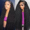 32 Inch Deep Wave Lace Front Wigs Human Hair 13x6