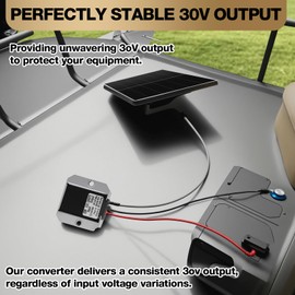 Starlink Mini Step Up Power Converter Cable 12V/24V to 30V 3.5A Output DC 9V-28V Input Step-Up Adapter Cord for Starlink Mini Dish (DC Power Cable Included)`