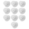 10pcs Replacement Earbud Silicone Cone Shaped Earbud Tips Set for
