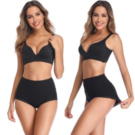 OPIBOO Cotton Postpartum Underwear Women Tummy Control Ladies Soft Comfortable Breathable Stretch Underpants Briefs Multipack xl