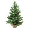 Northlight Mixed Cashmere Berry Pine Artificial Christmas Tree, Green