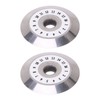 2Pcs Fiber Cleaver Blade Tungsten Carbide 20mm 16 Sides Cutting