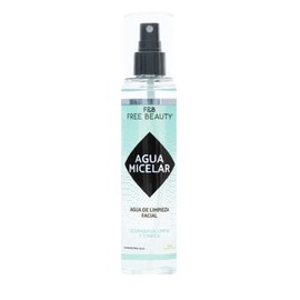 F&B FREE BEAUTY | Agua Micelar | Agua de limpieza facial | Desmaquilla, limpia y tonifica | 125 ml.
