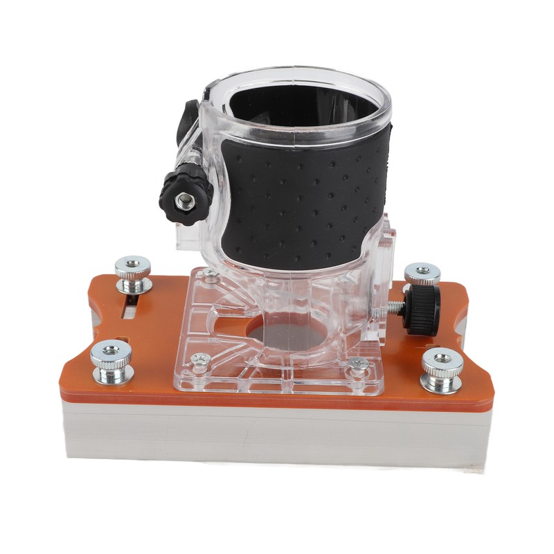 Trimming Machine Slot Plate Locator and Clear Cover Aluminum Alloy