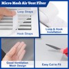 Wintcomfort Air Vent Filter Kit, 39"x39" Cut to Fit Micro
