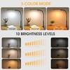 Voncerus LED Desk Lamp with Clamp, Eye-Caring Clip on Lights