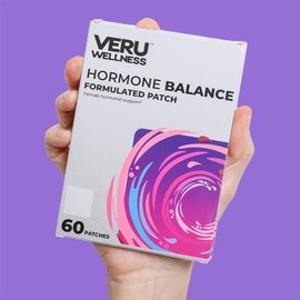 Veru Wellness Hormone Balance Myo Inositol & D-Chiro Inositol Patch - Ovarian, Mensural & Mood Support for Women (60 Patch)