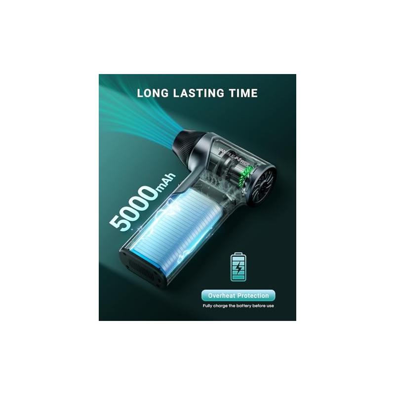 VANTRUE POWER T150 Portable Compressed Air Duster