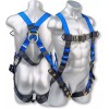Palmer Safety Full Body Construction Harness with 5 Point Adjustment,...