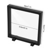 Afcabakila 10Pcs 3D Floating Frame Display Case, 7x7x0.8 inch Transparent