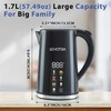 1.7L Electric Kettle, Stainless Steel Interior, 1500 Watt, Fast Boiling