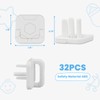 32 Pack Outlet Covers Baby Proofing, Socket Covers with Hidden