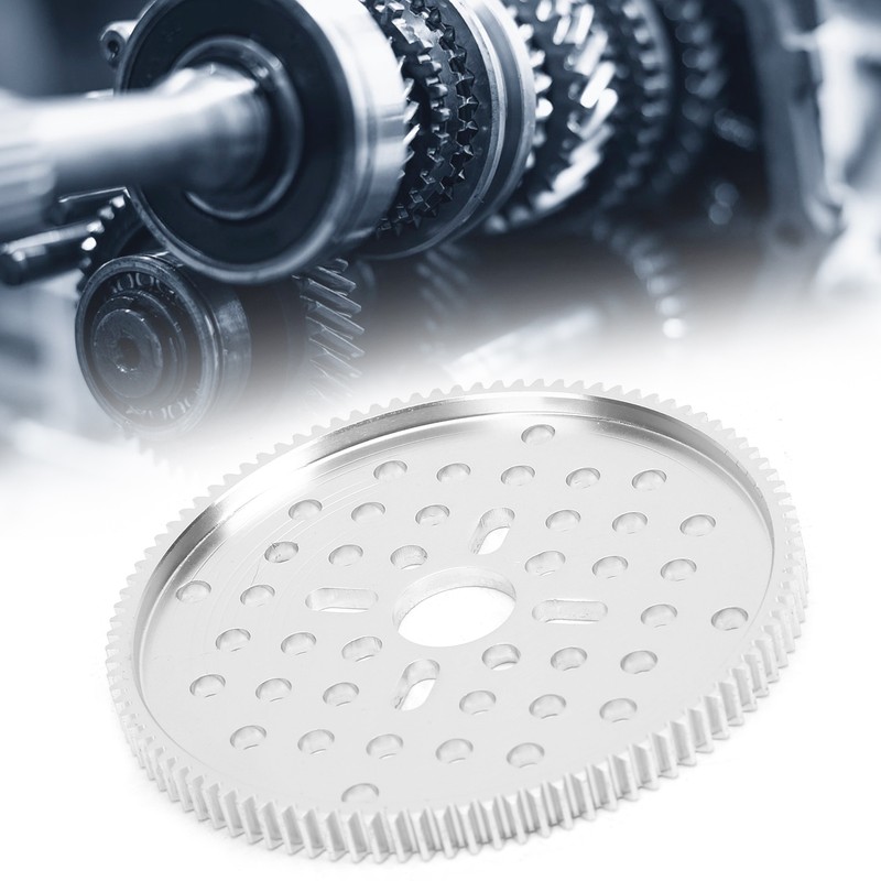 Spur Gear 96 Tooth Aluminum Cylindrical Mod 0.8 14mm Center