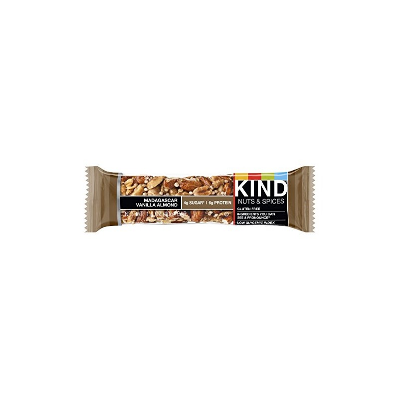 KIND Bar Madagascar Vanilla Almond, 1.4 Oz