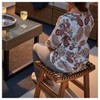 Ikea STACKHOLMEN Stool, Outdoor, Light Brown Stained 48x35x43cm
