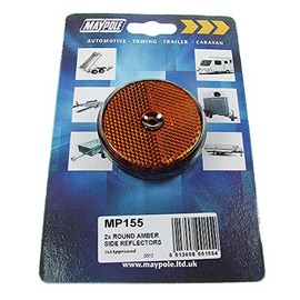 Maypole 155 Reflector, Amber