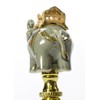 Celadon Porcelain Elephant Finial