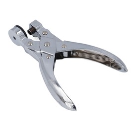 Vinyl Bag Hole Punch with Comfortable Handle, Durable Film Hole Punch, Lightweight Zinc Alloy (6mm)