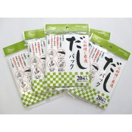 Buittec Drawstring Dashi Pack, Pack of 20, Pack of 5