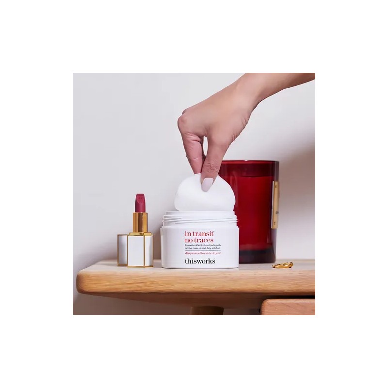 Thisworks 60 toallitas desmaquillantes para ojos y rostro eimina el