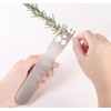 Herb Stripper Tool, Stainless Steel Herb Leaf Stripper Cilantro for