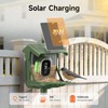 CINMOORE Smart Bird Feeder with Camera - Solar Powered, AI