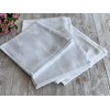 Set of 6 Napkins Ivy Leaf White - 100% Egyptian