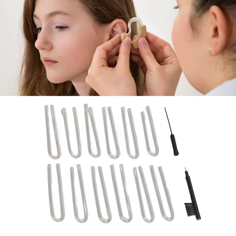 Hearing Amplifier BTE Tube Model PVC U Shaped Hearing Amplifier