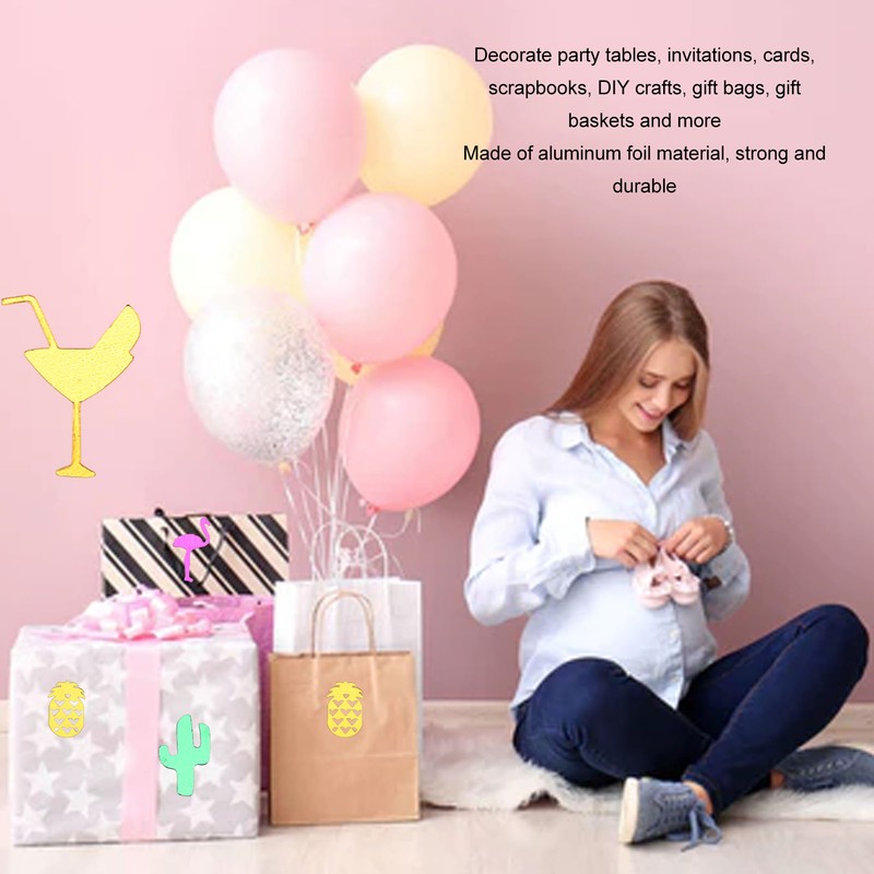 5 Pack 150g Confetti Flamingo Party Glitter Sequin Confetti Baby