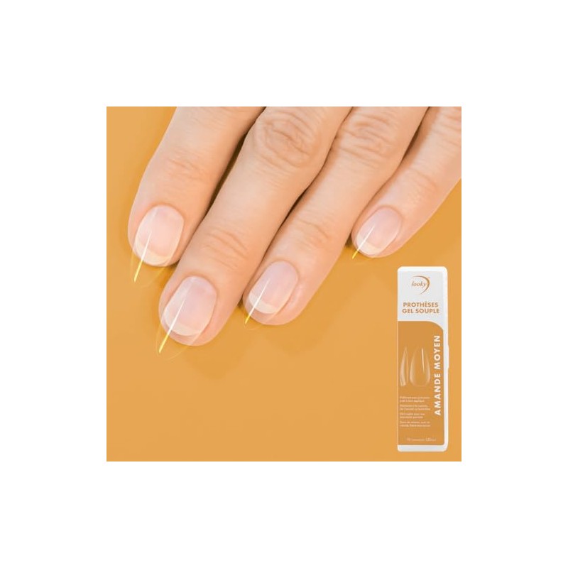 Looky Soft Gel Nail Tips - 120PCS Full Cover Tips