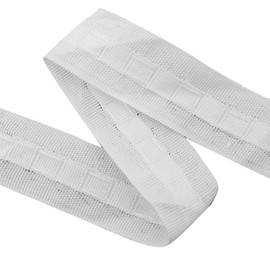 CfoPiryx Knitted Curtain Heading Tape, 30mx3cm, Curtain Heading Tape, Detachable Curtain Linings for DIY Narrow Shading Curtain Accessories Strong Toughness