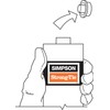 Simpson Strong-Tie ETIPAC2G10 Crack-Pac 9-oz. Single-Cartridge Injection Epoxy